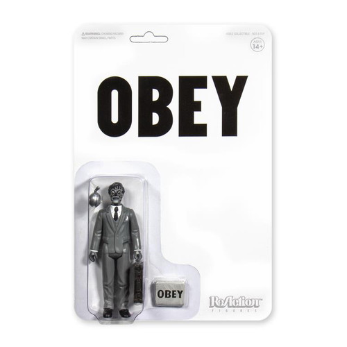Super7 They Live - Male Ghoul (Black& White) 3.75" ReAction Figure