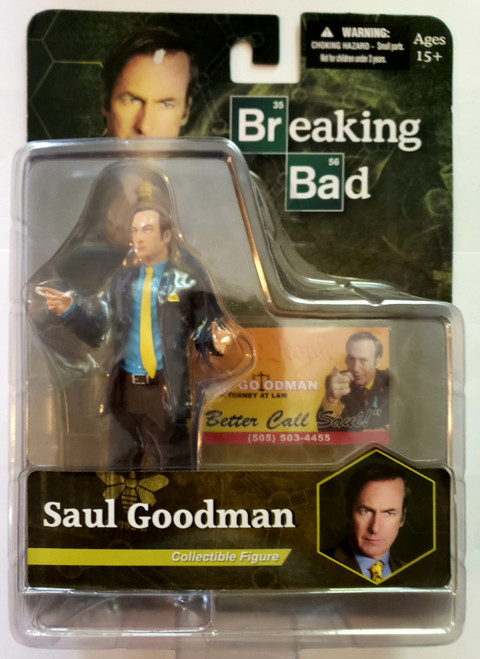 Breaking Bad Saul Goodman Collectible Figure (Not Mint)