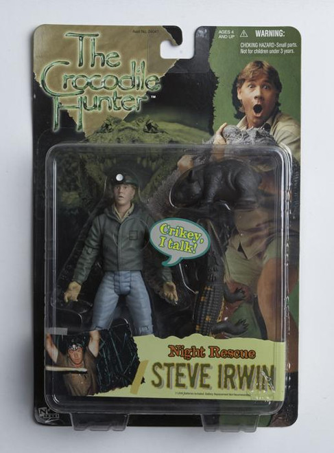 crocodile hunter action figure