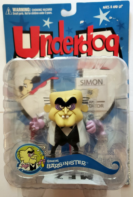 Underdog Simon Barsinister Action Figure