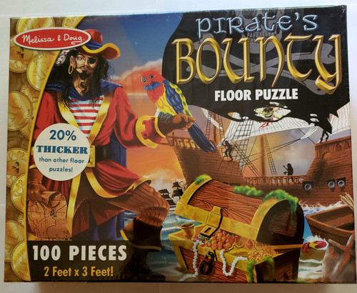 Melissa & Doug Pirates Bounty Floor Puzzle