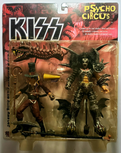 McFarlane Toys KISS Psycho Circus Peter Criss Action Figures