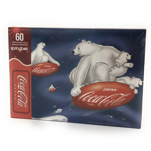 Springbok Polar Fun Coca-Cola 60 Piece Jigsaw Puzzle