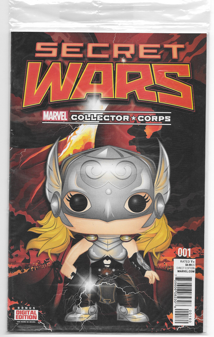 Funko Marvel Collector Corps Secret Wars #1 Comic Book