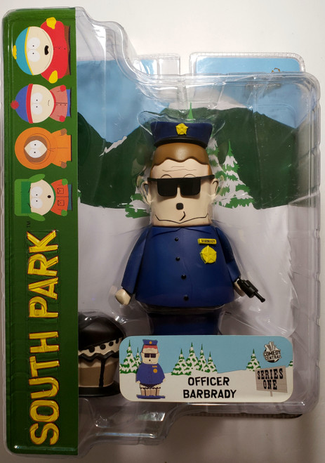 South Park Officer Barbrady Action Figure (Damaged Package)