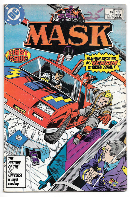 MASK (1987 2nd Series DC) #1 Comic Book