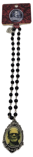 Embrace the legacy of classic horror with the Rock Rebel Universal Monsters Frankenstein Pendant with Necklace. This eye-catching piece is perfect for fans of the iconic Frankenstein tale, offering a unique way to celebrate a timeless character.

Crafted for both style and durability, this pendant and necklace combination serves as a striking statement piece that complements any outfit. Made with high-quality materials, it’s not just a tribute to Frankenstein but a fashionable accessory for everyday wear.