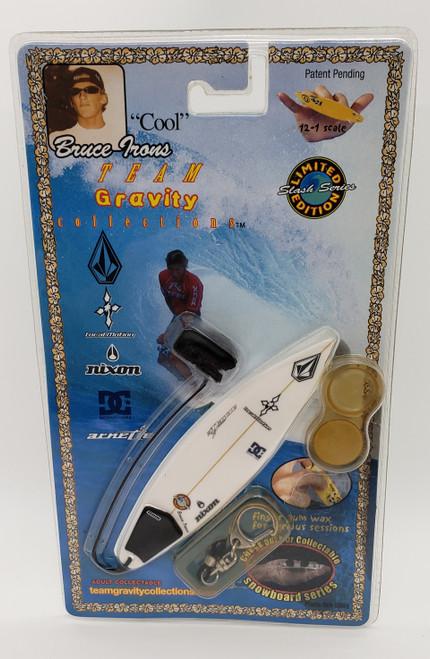 Team Gravity Collections Bruce Irons Limited Edition Slash Series Mini Surfboard 