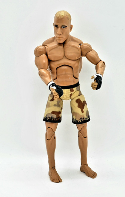 2009 UFC Jakks Pacific Tito Ortiz (Camo Shorts) Action Figure (Loose)