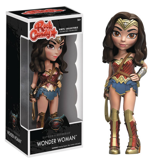 Funko Rock Candy Batman vs Superman Wonder Woman Vinyl Figure