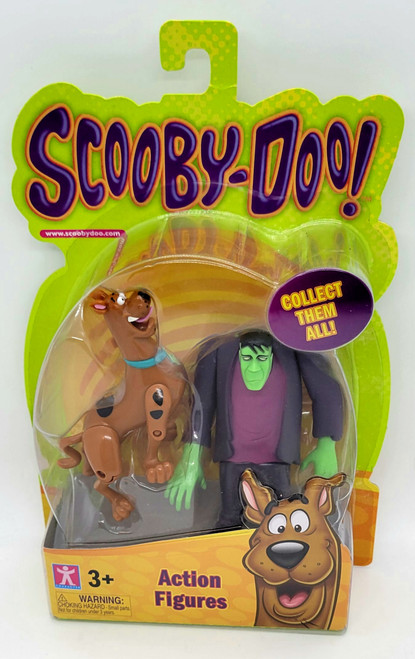 Scooby-Doo! Frightface Scooby and Frankenstein's Monster Action Figures