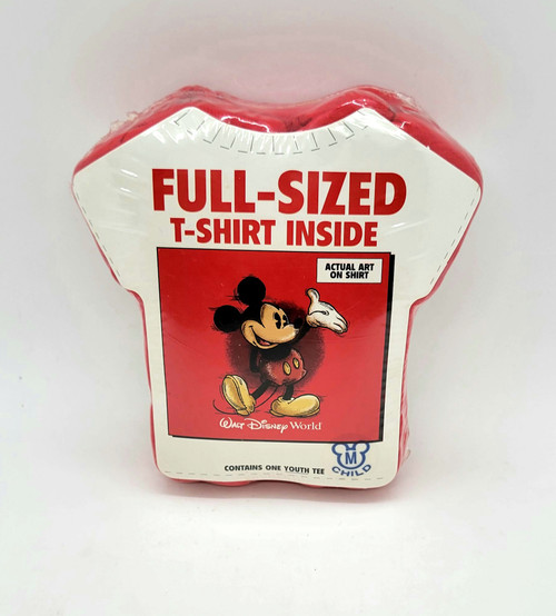 Walt Disney World Mickey Mouse Youth T-shirt, Red, Size: Child M