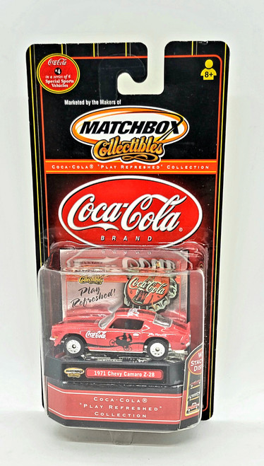 Matchbox Collectibles Coca-Cola Play Refreshed Collection - 1971 Chevy Camaro Z-28
