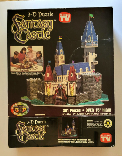 Tristar Products Fantasy Castle 3-D Puzzle
