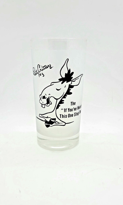 Party Critters #3 The "If You've Heard This One Stop Me" Frosted Glass 