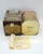 D.E. Wolfgang Candy Bavarian Village Canister #02-95 Market Square Tin, decorative tin with a detailed Bavarian village scene.