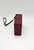 MLB Philadelphia Phillies 1987 50th Anniversary National Dairy Month AM Radio, vintage red radio with collar strap on white background.