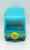 Scooby-Doo The Mystery Machine Playset, a colorful toy vehicle resembling the Mystery Machine from Scooby-Doo with a blue body and flower decorations.
