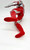 ULTRAMAN TSUBURAYA 1990 Ultraman Toy Figure, red and white action figure in dynamic pose.