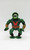 Masters of the Universe 1984 Leech Action Figure, toy figure with green body, red bat emblem on chest, and an attachable head with mechanical face, standing against a plain white background.