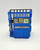 Kenner M.A.S.K. Boulder Hill Playset - Jail Cell/ Computer Terminal, blue plastic playset with detailed electronic control panels and a jail cell with black bars.