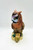 Vintage 8-inch Fine Porcelain Owl Hand Painted Bisque Finish