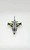 Transformers 1986 G1 Aerialbots Skydive Action Figure, front view of a vintage robot toy modeled after a fighter jet with yellow lightning bolt decals on its wings.