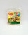 Wendy's Kids Meal Toy 1991 Wacky Wind-Ups Christmas Gift Hamburger In Box, colorful vintage toy in clear plastic packaging with cartoon characters and fun text.