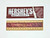 Hershey's Milk Chocolate 6-inch Plastic Ruler, measuring tool with Hershey's chocolate packaging in the background.