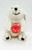 Coca-Cola 6" Polar Bear Holding Ball Stuffed Animal