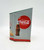 2000 Coca-Cola Bottling Works Hinged Sloped Top Tin, vintage Coca-Cola themed collectible tin box with a soda bottle graphic and bold red logo on a gray background.