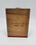 A.B.C. Display Co. Inc. Toilet Cigarette Dispenser And Ashtray, vintage wooden box with stamped text on the front.