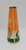 F.A. Nerogic and Son Vintage Nerogic & Son Qt. Waxed Buttermilk Cone Salamanca NY, vintage paper cone holder for dairy products from Salamanca, New York, with orange, green, and white design featuring a penguin illustration.