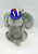 Gibson Greetings 1996 Patriotic Elephant Stuffed Animal, cuddly gray plush elephant with a red, white, and blue patriotic hat and scarf.