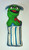 Muppet's Vintage Sesame Street Oscar the Grouch Pillow, green plush pillow featuring Oscar the Grouch emerging from a trash can with a red heart design.