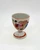 Unknown Vintage Geisha Girl Egg Cup Made in Japan, decorative vintage egg cup featuring a hand-painted geisha girl in traditional attire with scenic background.