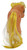Hasbro 1983 My Little Pony G1 Earth Ponies Applejack, vintage toy featuring a brown pony with a yellow mane and tail, decorated with apple and leaf patterns.