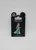Disney Parks Disney Princess Jasmine Glitter Outfit Enamel Pin, featuring Jasmine in a glittery blue outfit on a black backing card.