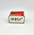 Crosman Vintage Crosman Super Pells .22 Cal. - 250 Pellets Tin, metal ammunition storage box with red label and handwritten marking on the side.