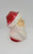 Silvestri Vintage 1960 Silvestri Bros Chalkware Santa Claus Bust Still Bank, a ceramic Santa bust with a red hat and white beard.