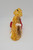 Applause Annie and Sandy Ceramic Bank, colorful ceramic figurine of a girl and a dog hugging.