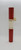 Capri Vintage Christmas Santa Fireplace Matches Holder Container, Japan, 1966, red cylindrical vintage matchstick container with Santa-themed paper design and a small fluffy pom-pom attached.
