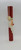 Capri Vintage Christmas Santa Fireplace Matches Holder Container, Japan, 1966, cylindrical red container with Santa Claus illustration, featuring Santa's face and a chimney, with a white pom-pom attached to matchstick.