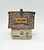 Windy Meadows Pottery Post Office Clay House, decorative miniature ceramic model of a post office with textured brick facade and postal box details.