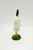 Knickerbocker Vintage Knickerbocker Hard Plastic Rooster, a classic collectible rooster figurine with a detailed painted design and a green base.