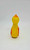 Vintage plastic duck candy container made in Philadelphia.  The duck stands 3.25" tall and is yellow with orange beak, feet, wings and top of head.  There is still candy in it.