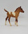 BREYER Breyer Scribbles Painted Horse Foal #985 Traditional Series, a realistic miniature model of a foal with brown and white markings.