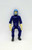 Scooby-Doo - Phantom Racer 5 inch Action Figure (Loose), figure of a character with yellow skin, purple outfit, and helmet, standing against a white background.