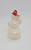 Unknown Vintage Plastic Snowman Christmas Ornament (B), a small white snowman figurine with a red hat and a white body.