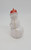 Unknown Vintage Plastic Snowman Christmas Ornament, a vintage white plastic snowman with a red hat, featuring a classic Christmas decoration style.